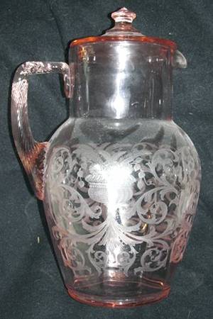 Etch 710 Pink Pitcher & Lid