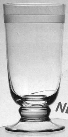 Engraved Band Highball Glass