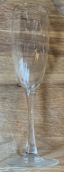 Astra (Gold Trim) Fluted Champagne