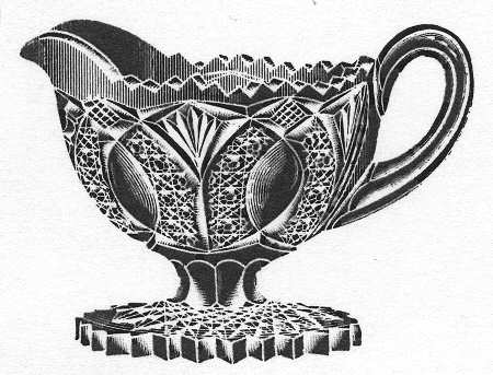Lotus Footed Creamer