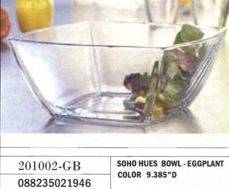 Soho Hues 9" Square Bowl