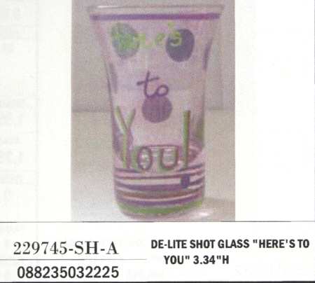 De Lite Shot Glass