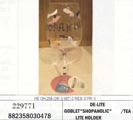 De Lite Water Goblet
