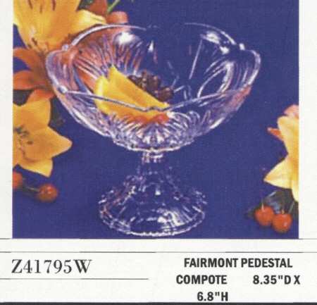 Fairmont Round Compote (Height X Width)