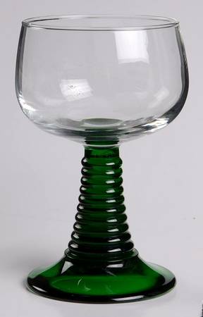 Roemer Green Wine Glass