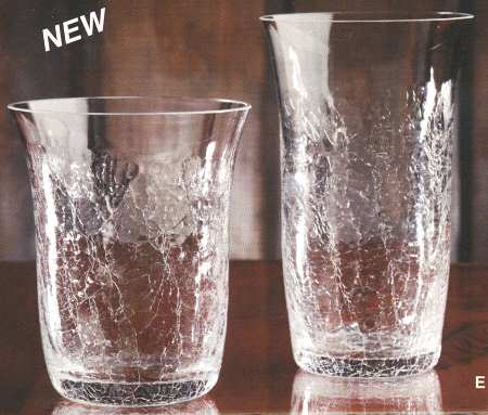 Crackle Flared Double Old Fashioned