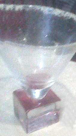 Poker Martini Glass