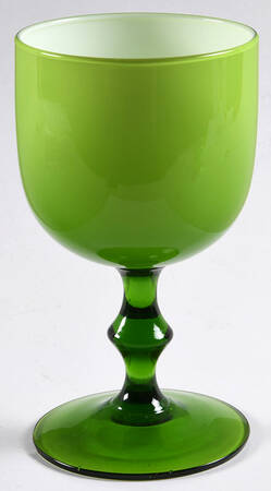 COL13 Lime Green Water Goblet