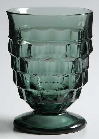 Whitehall Gray (Smoke) Footed Tumbler