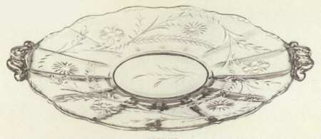 Cut 1065 Handled Cake Plate
