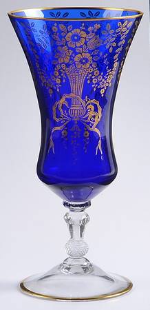 Decoration 1037 Cobalt Blue Iced Tea