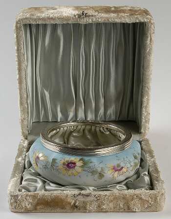 Wave Crest 5" Round Trinket Tray