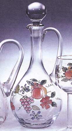 Venetian Fruit Decanter & Stopper