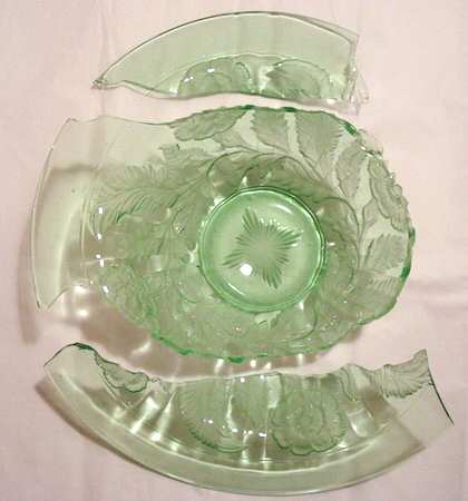 745 Green (Emerald Green) 12" Flared Bowl