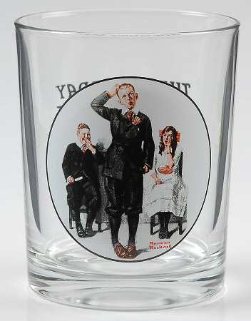 The Saturday Evening Post Collection 12 Oz Flat Tumbler