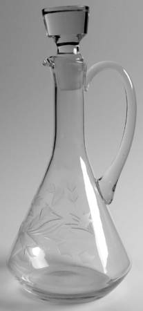 COL43 Handled Wine Decanter & Stopper