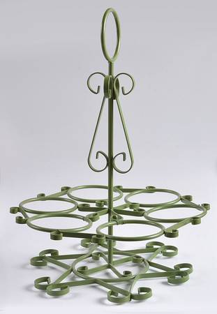 Daisy Metal Holder for 6 10 Oz Tumbler Set