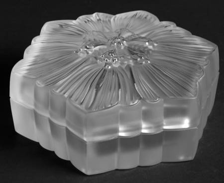 Lotus Covered Box