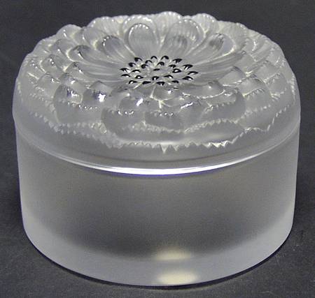 Dahlia Round Box & Lid