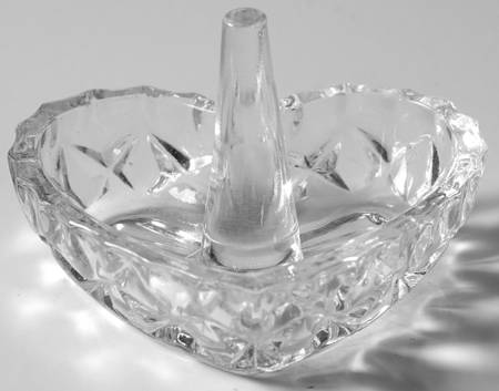 Heart Shape Vanity Ring Holder
