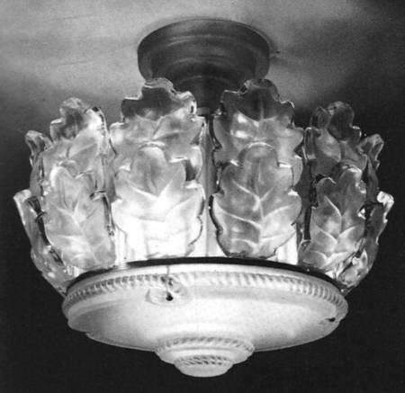 Oak Large Chandelier