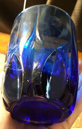 Fire & Ice Cobalt Blue Double Old Fashioned