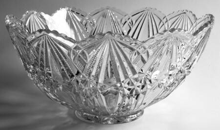 324 Clear Punch Bowl