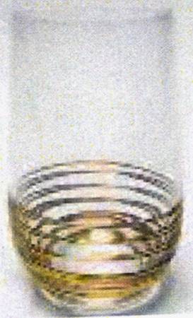 Gold Swirl Highball Glass
