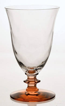 1434 Pink-Clear by Central Glass Works