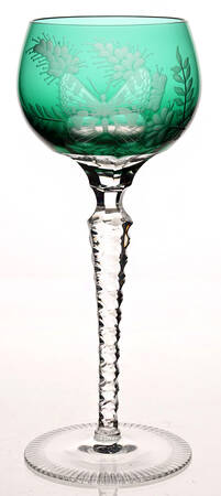 C7Z1 Green Water Goblet