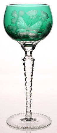 C7Z1 Green Water Goblet