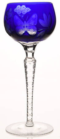C7Z1 Cobalt Blue Water Goblet