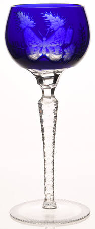 C7Z1 Cobalt Blue Water Goblet