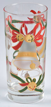 Christmas Bells Highball Glass