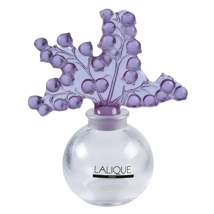 Crystal Lalique Perfume Bottles Clairefontaine Perfume Bottle & Stopper