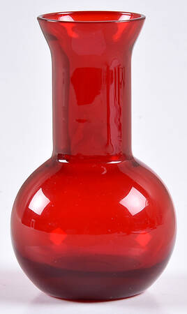 Red Jewel votives 3" Bud Vase