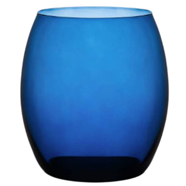 Les Nuages Blue Ombre 16 Oz Flat Tumbler