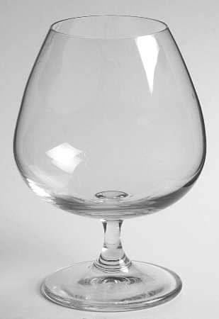 Anna (Plain Bowl) Brandy Glass