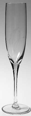 Flora Clear Fluted Champagne