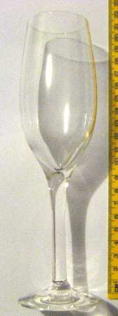 Chateau Clear Fluted Champagne