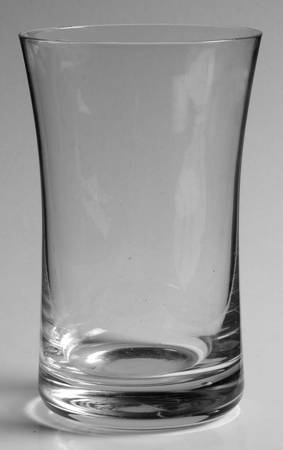 Arabesque Clear Flat Tumbler