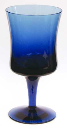 Arabesque Blue Ice Juice/Wine Glass