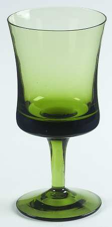 Arabesque Moss Green Juice/Wine Glass by Denby