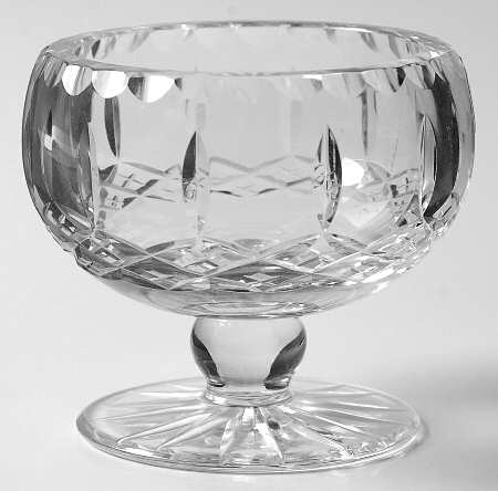 Exeter Clear Footed Rose Bowl