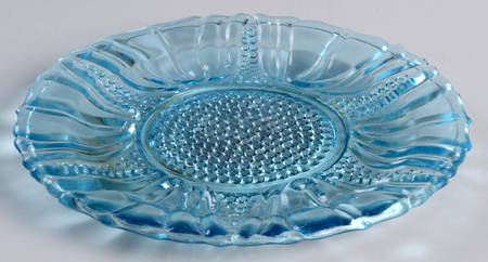 Tulip Blue Bread & Butter Plate