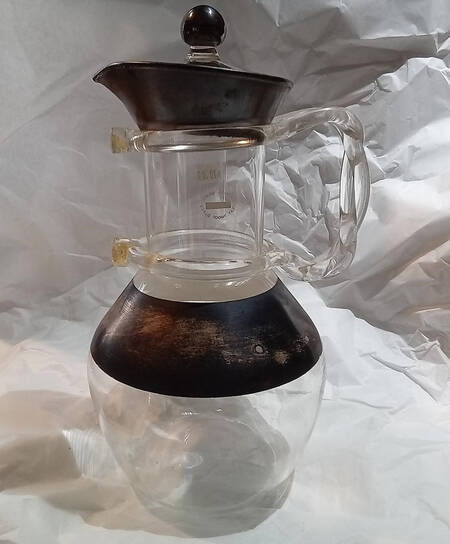Silver Band Carafe & Lid