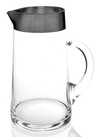 Silver Band 58 Oz Pitcher