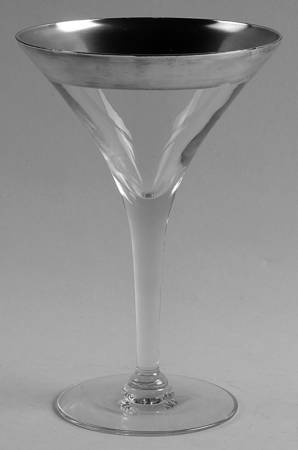 Silver Band Champagne/Tall Sherbet