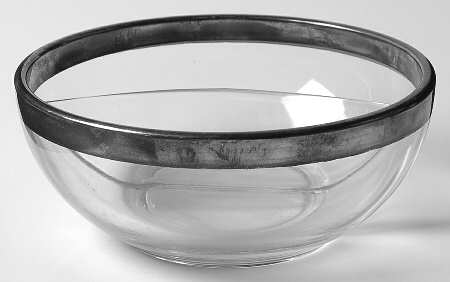 Silver Band Divided Mayonnaise, Bowl Only