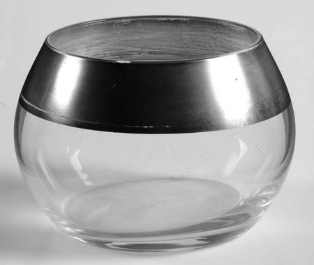 Silver Band Votive Candleholder